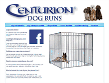 Tablet Screenshot of centuriondogruns.ie